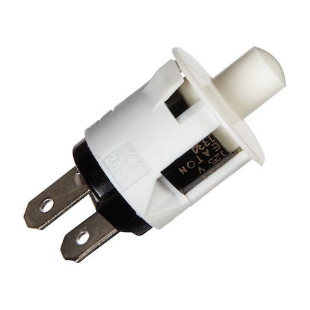 Jandorf Jandorf 1 amps Single Pole Momentary Appliance Switch White 1 pk 61029